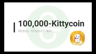 Airdrop - KittycoinToken 100.000 kit Ativo Revisado 28/07/2021