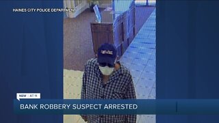 Haines City PD arrests suspected bank robber