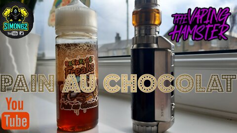 BREAKFAST FREAKS / PAIN AU CHOCOLAT E-LIQUID REVIEW #thevapinghamster#eliquid#vape#blackcat 🔞