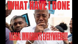 MAYOR ERIC ADAMS CRYING BECAUSE ILLEGAL IMMIGRANTS ARE TAKING OVER NEW YOUR PLUS MASK MANDATES!!