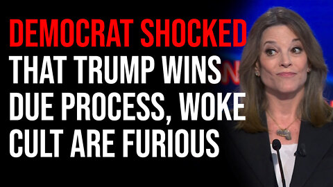 Democrat SHOCKED That Trump Wins Due Process, Woke Cult Are Furious Trump Is Winning