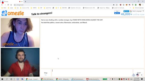 OMEGLE POLITICAL ADVENTURES. EPISODE 11. Sexist feminist + the return of an old enemy.......