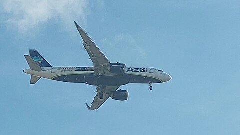 Airbus A320NEO PR-YSC vindo de Belém para Fortaleza,Airbus A320NEO coming from Belém to Fortaleza