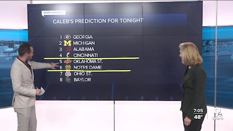 Caleb's prediction for CFB Playoff Rankings