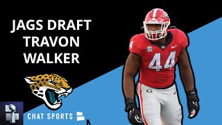 Jacksonville Jaguars Make SURPRISING Pick At #1 Overall Drafting Travon Walker | Mistake By Jags?