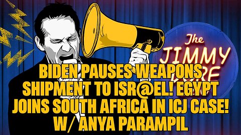 Biden Pauses Weapons Shipment To Isr@el! Egypt Joins South Africa In ICJ Case! w⧸ Anya Parampil