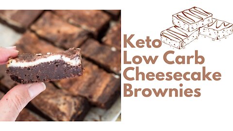 Low Carb Keto Cheesecake Brownies