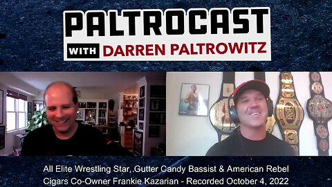 AEW's Frankie Kazarian interview #3 with Darren Paltrowitz
