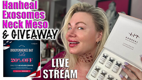 Disscussing Hanheal Exosomes & GIVE AWAY, Acecosm | Code Jessica10 Saves you 20% During Sale On NOW