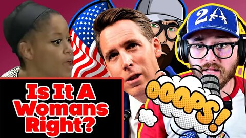 Josh Hawley TRIGGERS Super Woke Professor On Abortion