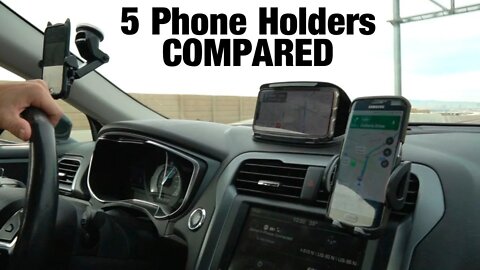 5 Car Phone Holders Compared!