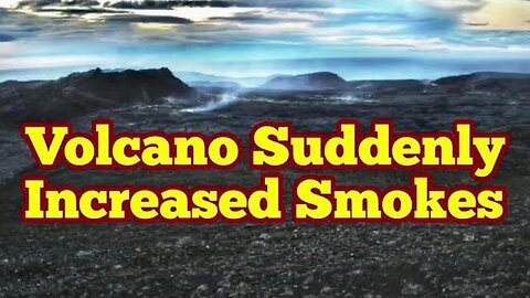 Smoke Rising From Iceland Fagradalsfjall Volcano, Litli-Hrútur, Magma, Lava, banter, Blue Lagoon
