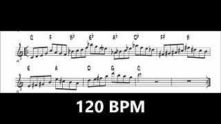 [TRUMPET JAZZ METHOD] 250 jazz patterns - Major Patterns 02