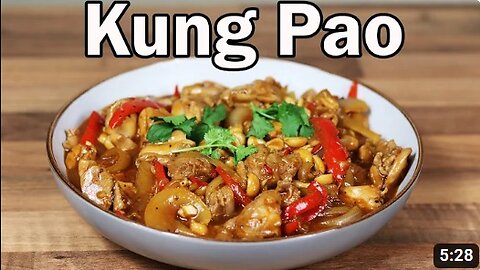 SPICY KUNG PAO CHICKEN recipe | step-by-step cooking