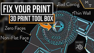 Blender Mesh Fixing | 3D Printing Tool Box Explained