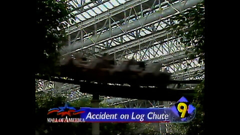 August 1, 1998 - Water Ride Accident at Mall of America Tops Minnesota's News at 9