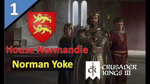 William of Normandie Crosses the Channel l Norman Yoke l CK3 l Part 1