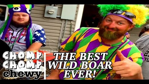 Slow Roasted Wild Boar | Chomp Chomp Chewy