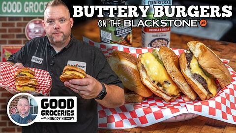 Matt Hussey's Buttery Burgers | Blackstone Griddles