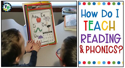 How I Teach Reading & Phonics | Typical Day | Pre-K & Kindergarten