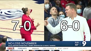 No Loss November: Arizona men’s and women’s basketball off to scorching start