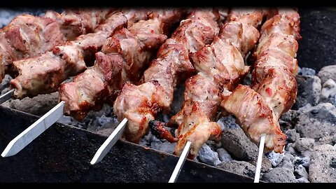 Russian Shashlik Recipe - Шашлык - International Cuisines