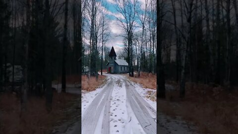 Abandoned Church in Rural Wisconsin