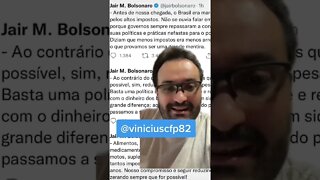 Bolsonaro escancara umas das principais diferenças entre governos de direita e de esquerda. P1