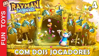 Rayman Legends #4 - Veja como fica com DOIS JOGADORES neste jogo INCRÍVEL! 🐸