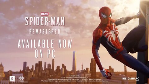 Marvel’s Spider Man Remastered – Launch Trailer I PC