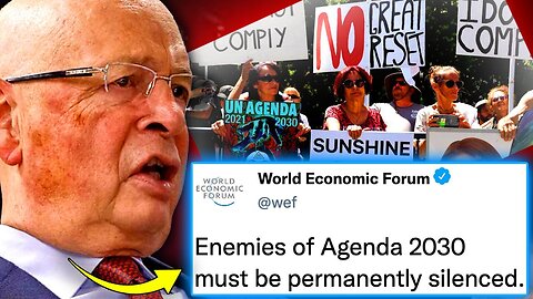 Klaus Schwab Admits Agenda 2030 Is Failing As Millions Rise Up Against Satanic Elite!