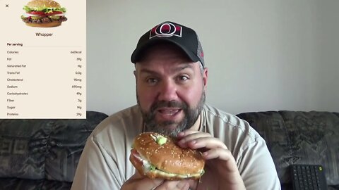 Jay eats the impossible whopper