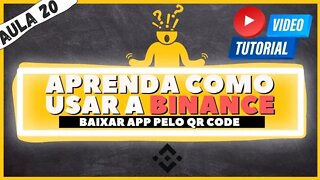 Como baixar app pelo QR Code do site [aula 20]