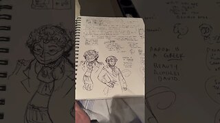 Comic Outline to Thumbnail to Sketch