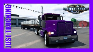 ATS 1.45 American Truck Simulator on Backup PC #10 EB's Big Map Combo