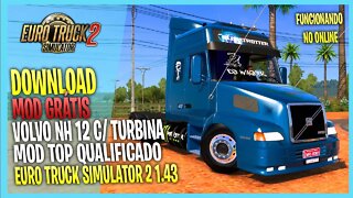 ▶️ETS2 1.43 CAMINHÃO VOLVO NH12 PARA EURO TRUCK SIMULATOR 2 1.43