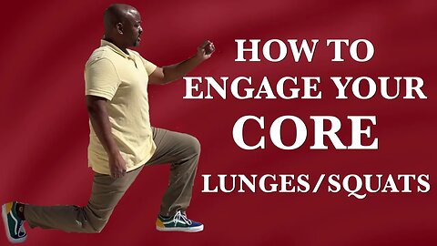 How to Engage Your Core in Lunges and Squats