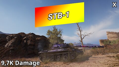 STB-1 (9,7K Damage) | World of Tanks