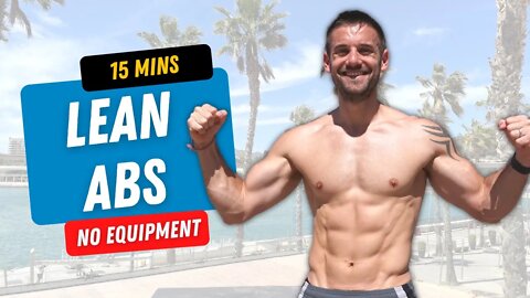 15 MINS EFFECTIVE CORE WORKOUT to Get Lean and Defined Abs | No equipment