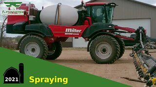 Spraying Pre-Emerge - Planting 2021 Vlog