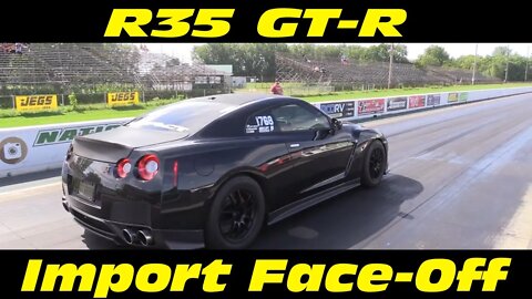 R35 Nissan GTR Drag Racing | Import Face Off 2020