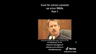 There are cures for cancer but big pharma has supressed them for profit.