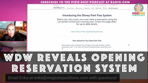 Huge Walt Disney World Reopening Update: Park Reservation System, Dining, Dates SOON!