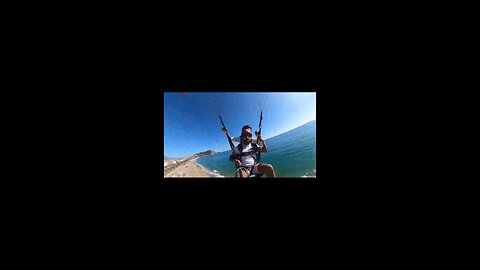 My First Time Paragliding over Alanya and Landing on Cleopatra Beach ⛱️ Mini Vlog