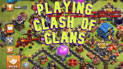 Playing Clash Of Clans | War Attack | Town Hall Level 13 | Noob GAMER