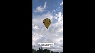Hot air balloon crashes