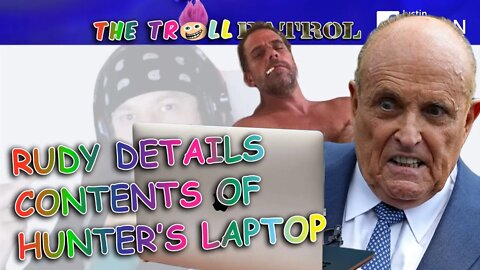 Rudy Giuliani Exposes Contents Of Hunter Biden’s Laptop Saying He Was Naked In Front Of Minors