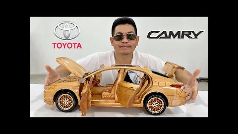 I renovated and upgraded my car 2023 Toyota Camry - Woodworking Art