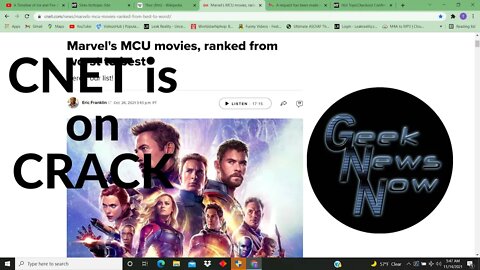 Breaking Down This Delusional Article From cnet.com- And Their List of The Best MCU Movies