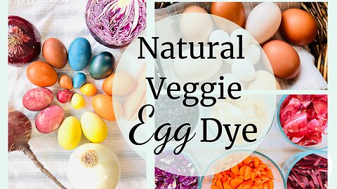 DIY Natural Veggie Egg Dye